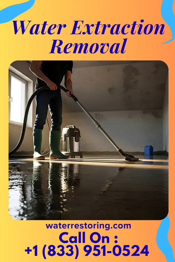 Water Extraction Removal in Woodbine, KS